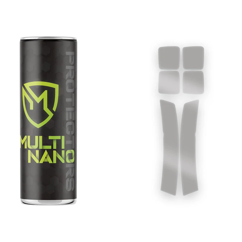 برچسب محافظ چراغ جلو خودرو مولتی نانو مدل X-H1T مناسب برای لوکانو L7 مجموعه 6 عددی