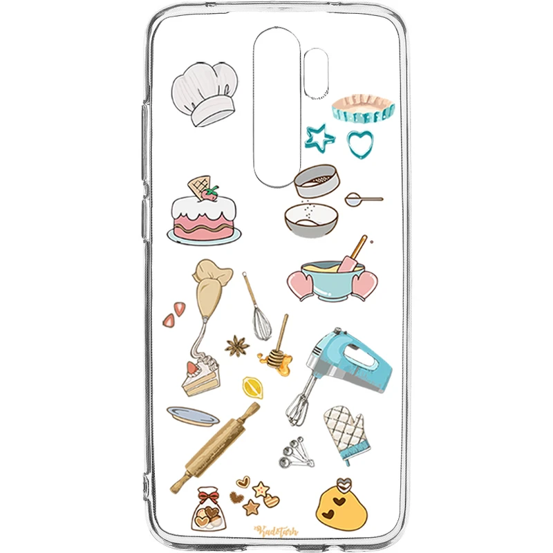 کاور طرح شیرینی پزی مناسب برای گوشی موبایل شیائومی Redmi Note 8 Pro