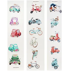 برچسب مدل ماشین موتور دوچرخه مجموعه 3 عددی