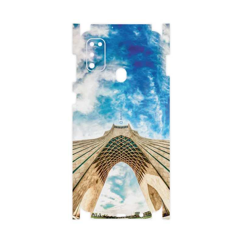 برچسب پوششی ماهوت مدل Full skin-AZADI-Tower مناسب برای گوشی موبایل سامسونگ Galaxy M30s