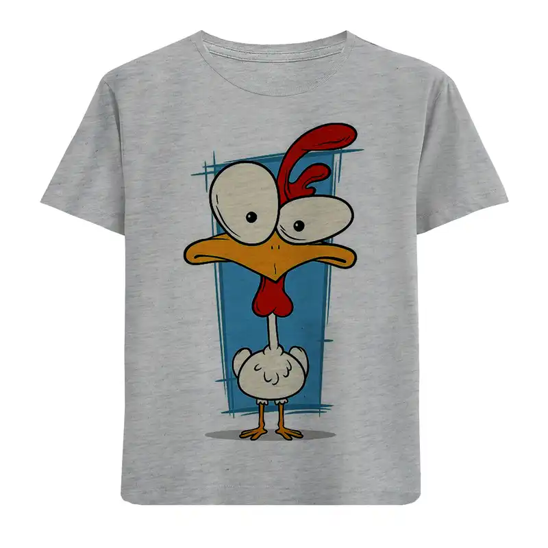 تی شرت آستین کوتاه بچگانه مدل بچه خروس F550