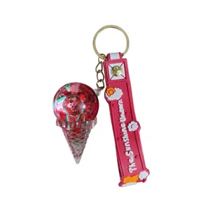 جاکلیدی مدل آکواریومی طرح بستنی قیفی کد gh