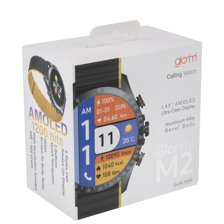 ساعت هوشمند گلوریمی مدل m2