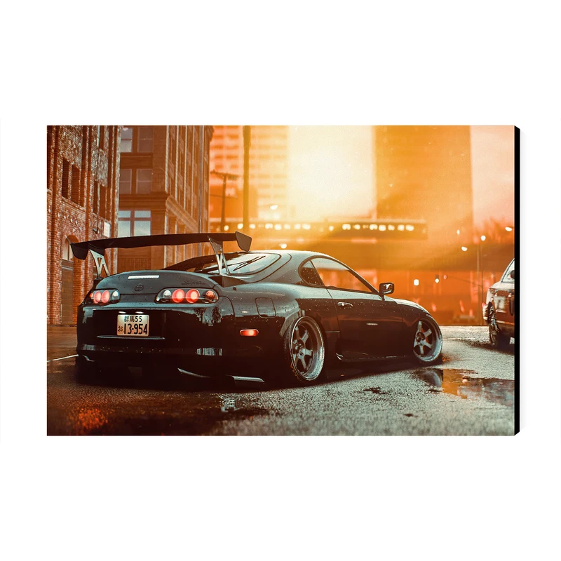 تابلو شاسی عرش مدل ماشین تویوتا سوپرا Toyota Supra کد As3419