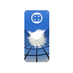 MAHOOT Glass skyscraper Cover Sticker for Xiaomi Redmi Note 9T