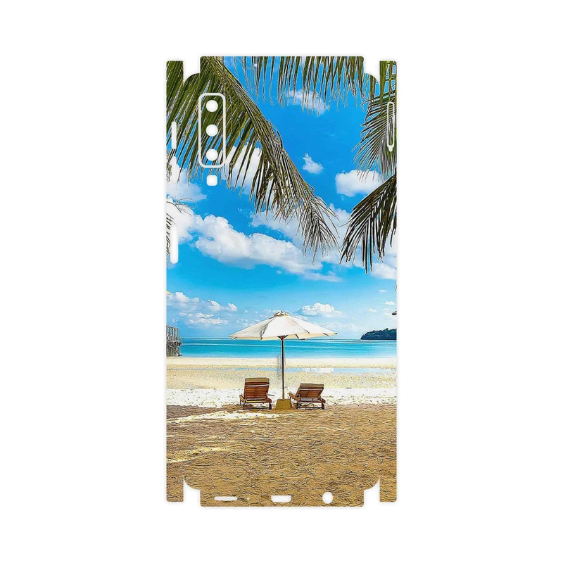 برچسب پوششی ماهوت مدل Beach-FullSkin مناسب برای گوشی موبایل سامسونگ Galaxy A7 2018