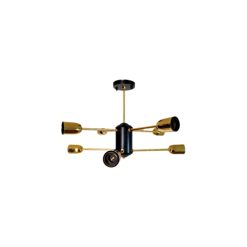 لوستر 8 شعله طرح مولکولی کد m130/8