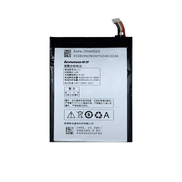 باتری موبایل مدل BL211 ظرفیت 1500 میلی آمپر ساعت مناسب برای گوشی موبایل لنوو P780