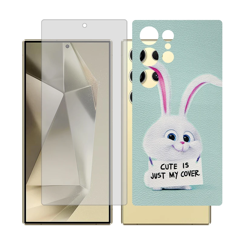 محافظ صفحه نمایش مات گلس مدل Together مناسب برای گوشی موبایل سامسونگ Galaxy  S24 Ultra به همراه برچسب پوششی