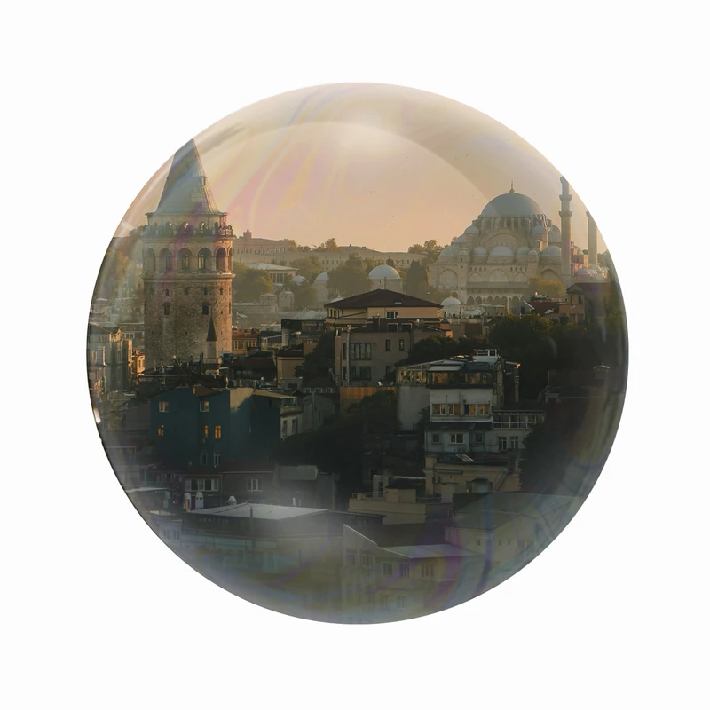 پیکسل عرش مدل فانتزی منظره شهر کد Asp9489