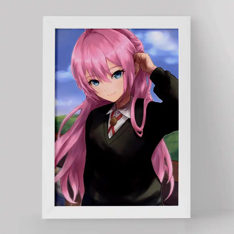 تابلو خندالو مدل شیکیموری سان انیمه شیکیموری کد 15906