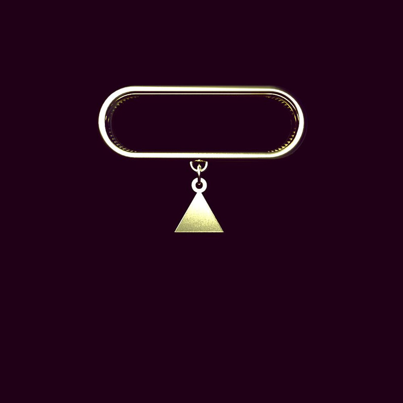 آویز ساعت طلا 18 عیار زنانه مدوپد مدل مثلث کد SJ1-1231 آویز ساعت طلا 18 عیار زنانه مدوپد مدل مثلث کد SJ1-1231