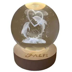 چراغ خواب رومیزی فالیس مدل NL-Dolphin