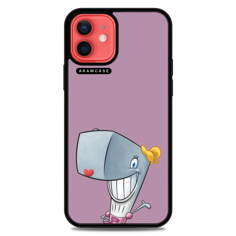 کاور آکام مدل AMC-WA12-SPONGE BOB17 مناسب برای گوشی موبایل اپل iPhone 12