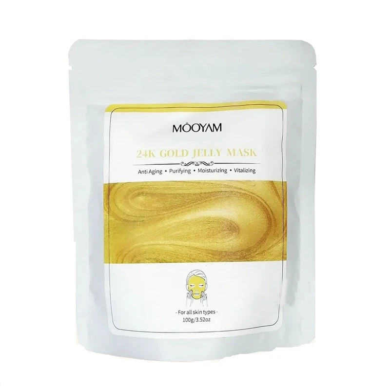 ماسک صورت مویام مدل هیدروژلی طلا وزن 100 گرم