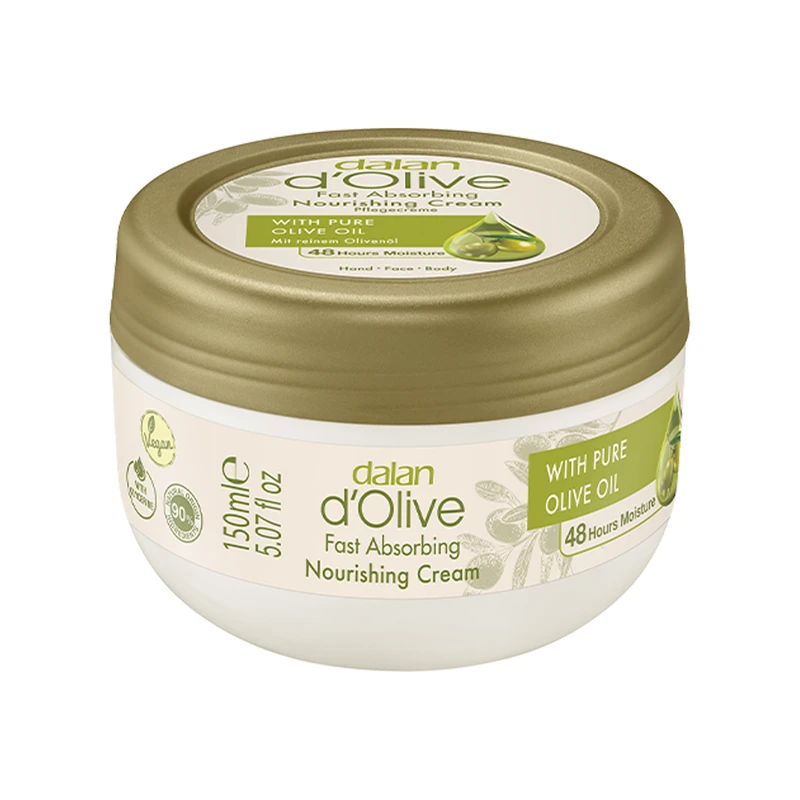 کرم مرطوب کننده دست و صورت و بدن دالان مدل Dolive NOURISHING مناسب انواع پوست حجم 150 میلی لیتر