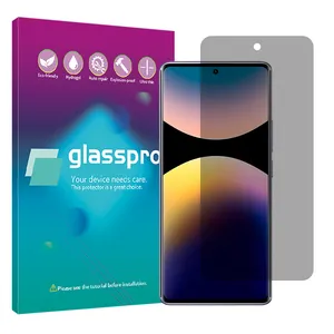 Glass Pro Resistant model privacy screen protector suitable for Xiaomi Redmi Note 14 Pro 4G mobile phone