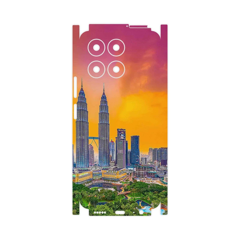 برچسب پوششی ماهوت مدل City of Kuala Lumpur-FullSkin مناسب برای گوشی موبایل آنر X6a