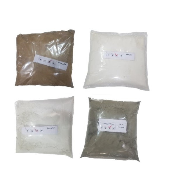 مجموعه 4 عددی مصالح ساختمانی مدل TRZ وزن سه کیلوگرم