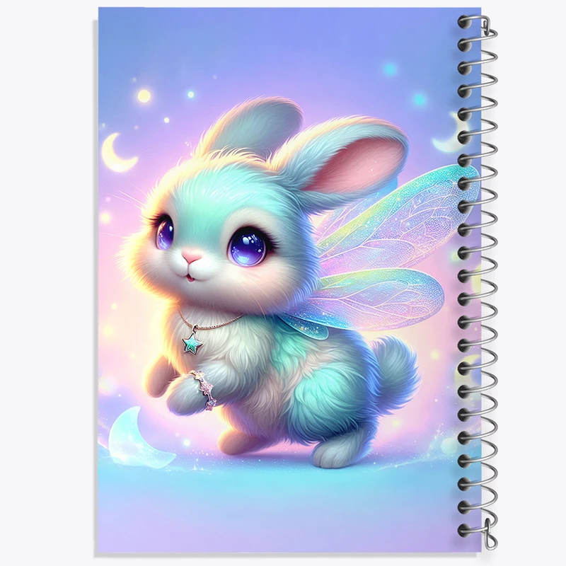 دفتر مشق 50 برگ خندالو طرح خرگوش کیوت کد F5364