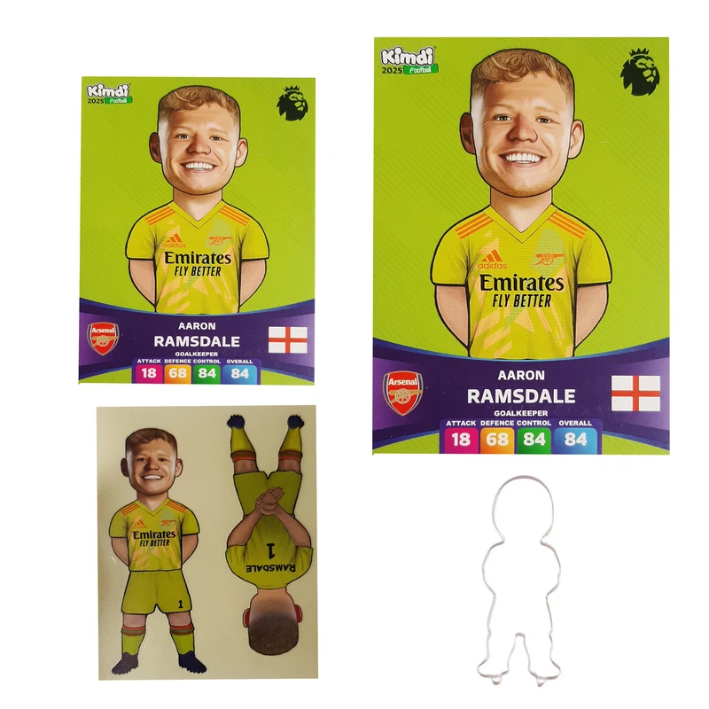 اسباب بازی زینتی کیمدی مدل آرون رمسدیل 2025 سری بیسیک به همراه برچسب و فیگور