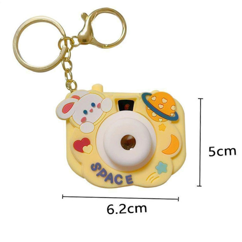 جاکلیدی دخترانه مدل دوربین چراغدار کد S1