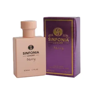 ادوپرفیوم زنانه سین فونیا مدل Merry با رایحه گرم و شیرین حجم 50 میلی‌لیتر