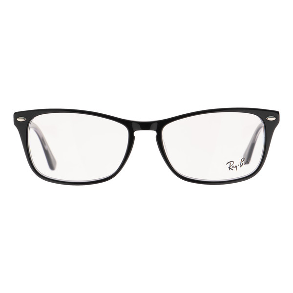 فریم عینک طبی مستطیلی ری بن مدل 0RB5228M-F-2034 مناسب برای صورت بیضی، قلب، گرد و مثلث