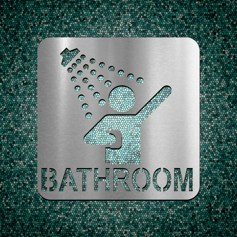 تابلو نشانگر آژنگ طرح دوش حمام کد 01 تابلو نشانگر آژنگ طرح دوش حمام کد 01