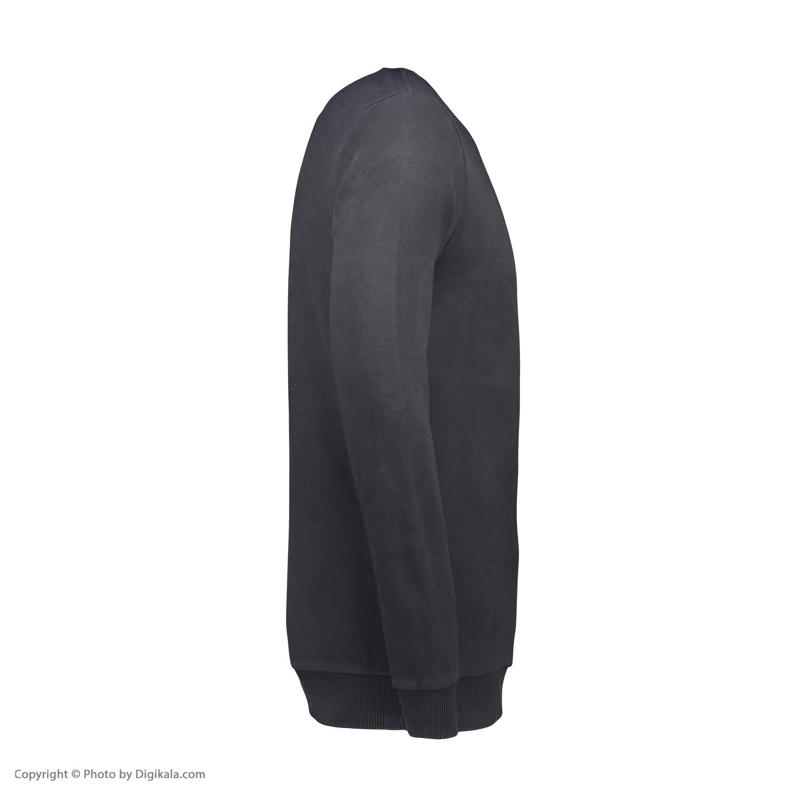 سویشرت آستین بلند مردانه پاتن جامه مدل 103621010176842 رنگ طوسی تیره -  - 4