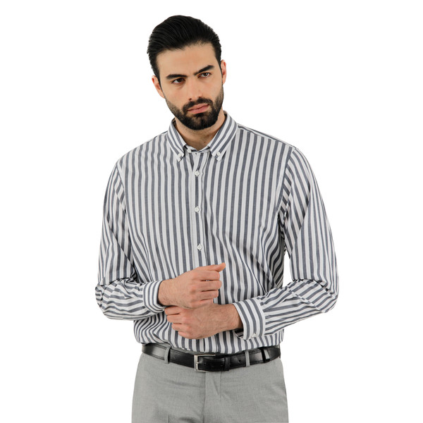 پیراهن آستین بلند مردانه پاتن جامه مدل 403721020225297