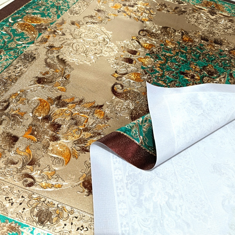 رومیزی طرح ترمه بهشتی مدل new desigen کد 2020
