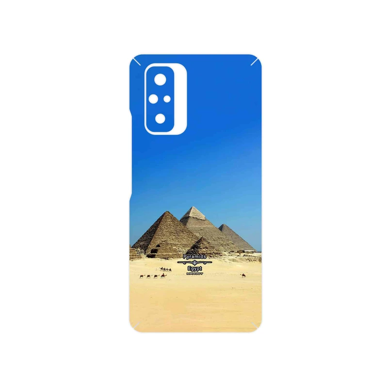 برچسب پوششی ماهوت مدل Pyramids of Egypt مناسب برای گوشی موبایل شیائومی Redmi Note 10 Pro