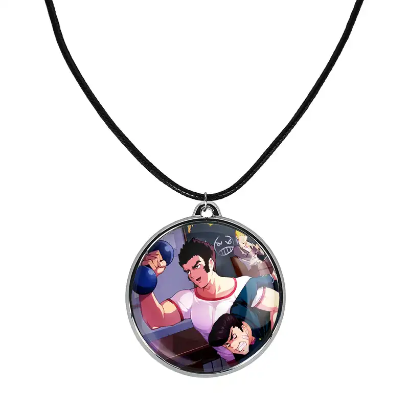 گردنبند خندالو مدل انیمه موب سایکو Mob Psycho 100 کد 2443824440