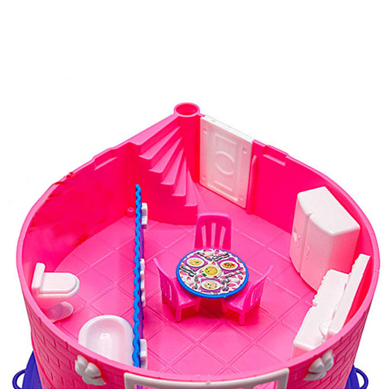 ست اسباب بازی لوازم خانه مدل خانه بهار 3 طبقه کد 9005