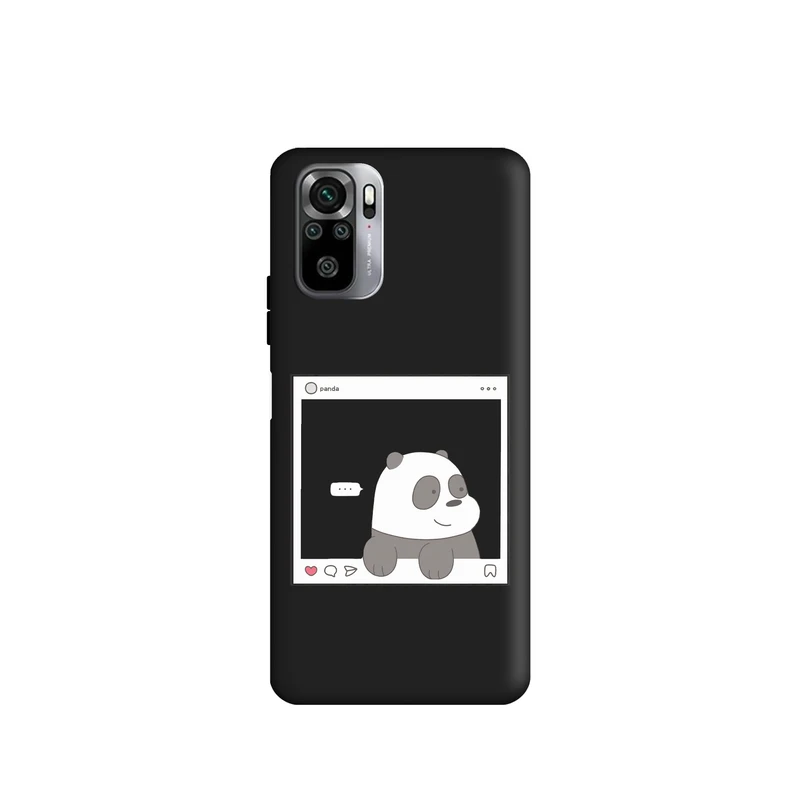 کاور طرح  خرس کله فندقی  کد y9236 مناسب برای گوشی موبایل شیائومی  Redmi Note 10S