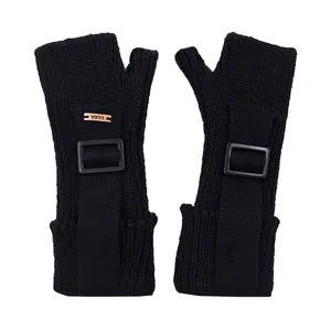 ساق دست بافتنی زنانه سیلکا مدل سگک دار کد 1526