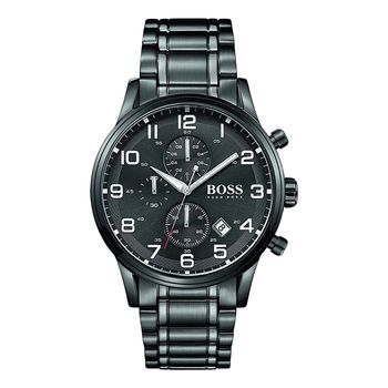 ساعت مچی عقربهای کوارتز مردانه هوگو باس مدل b1513180