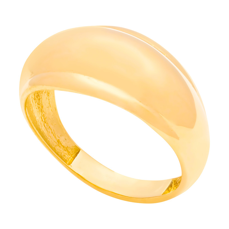 انگشتر طلا 18 عیار زنانه وی گالری مدل دامله کد R0204 سایز 55