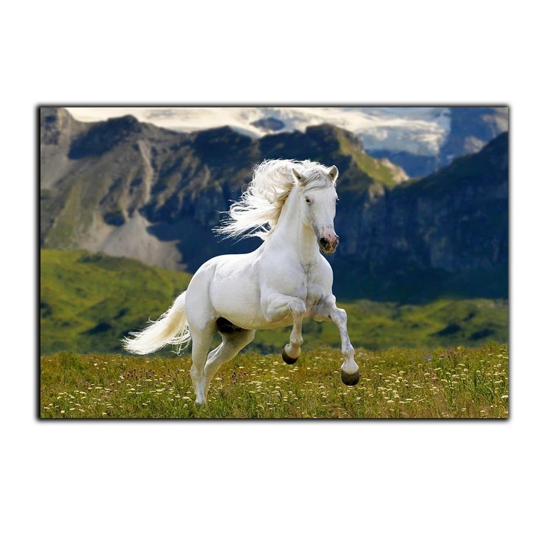 تابلو شاسی بکلیت طرح کوهستان و اسب مدل SH-7536