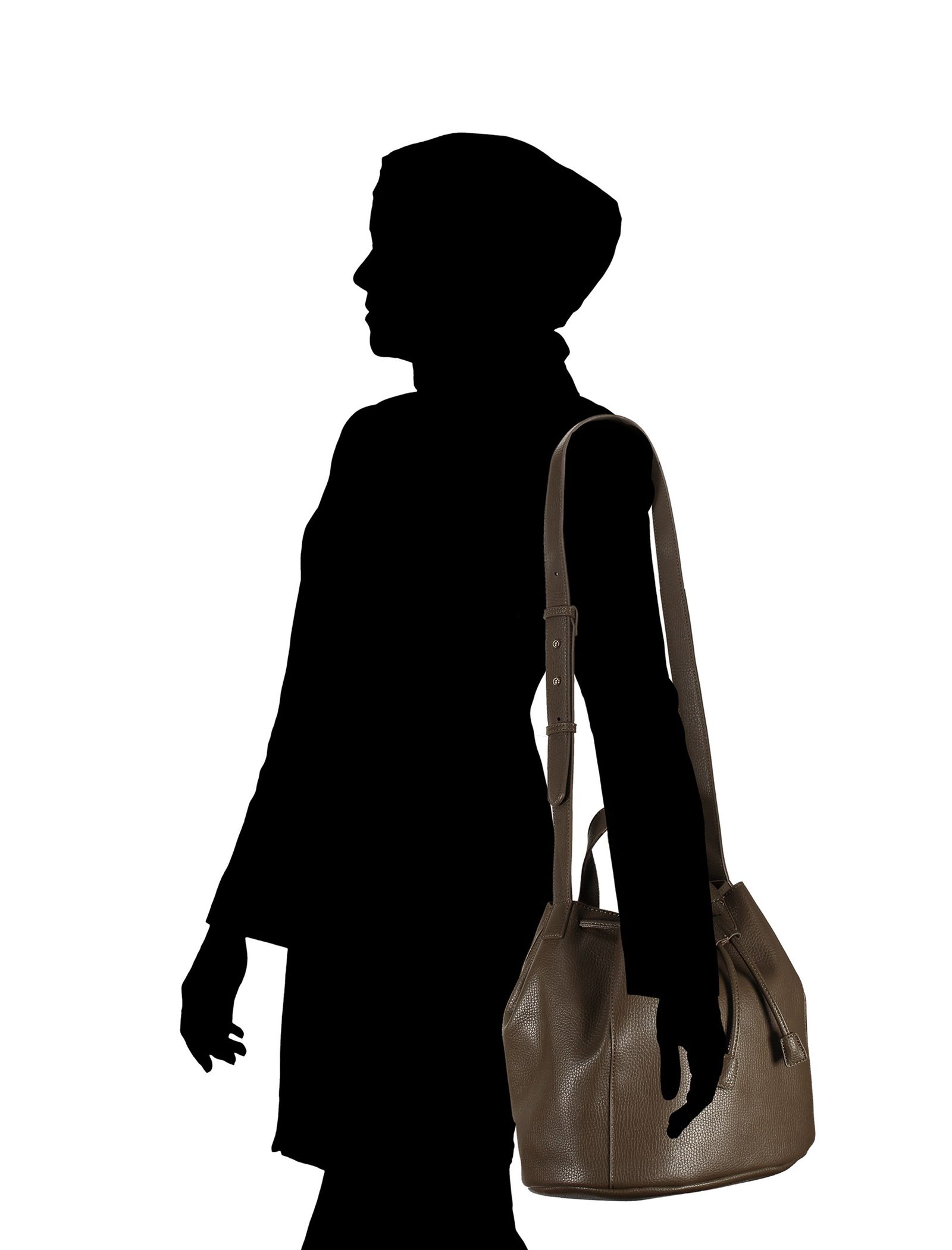 کیف دوشی زنانه - ایپک یول - قهوه اي - 8