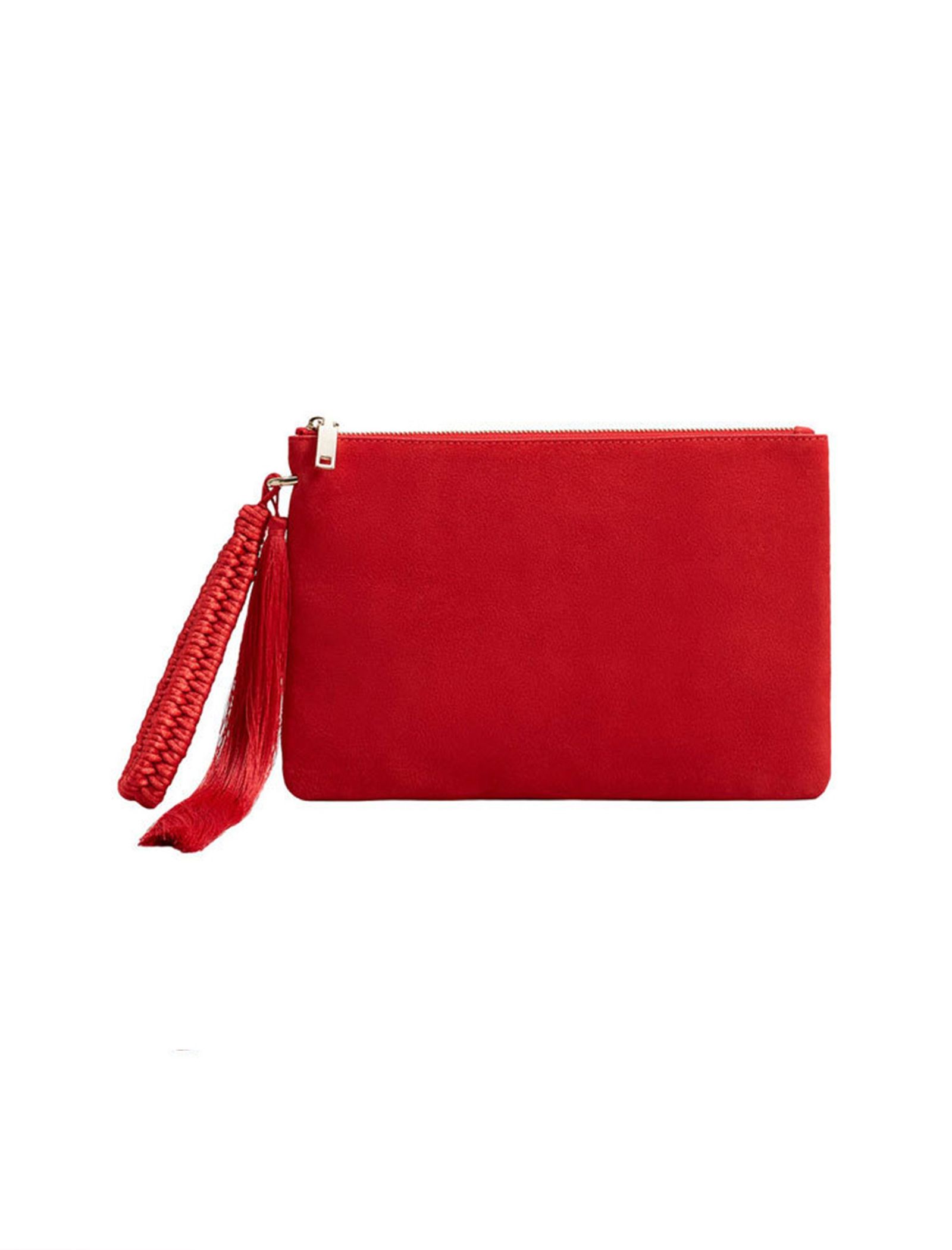 کیف دستی روزمره زنانه - مانگو - قرمز - 1