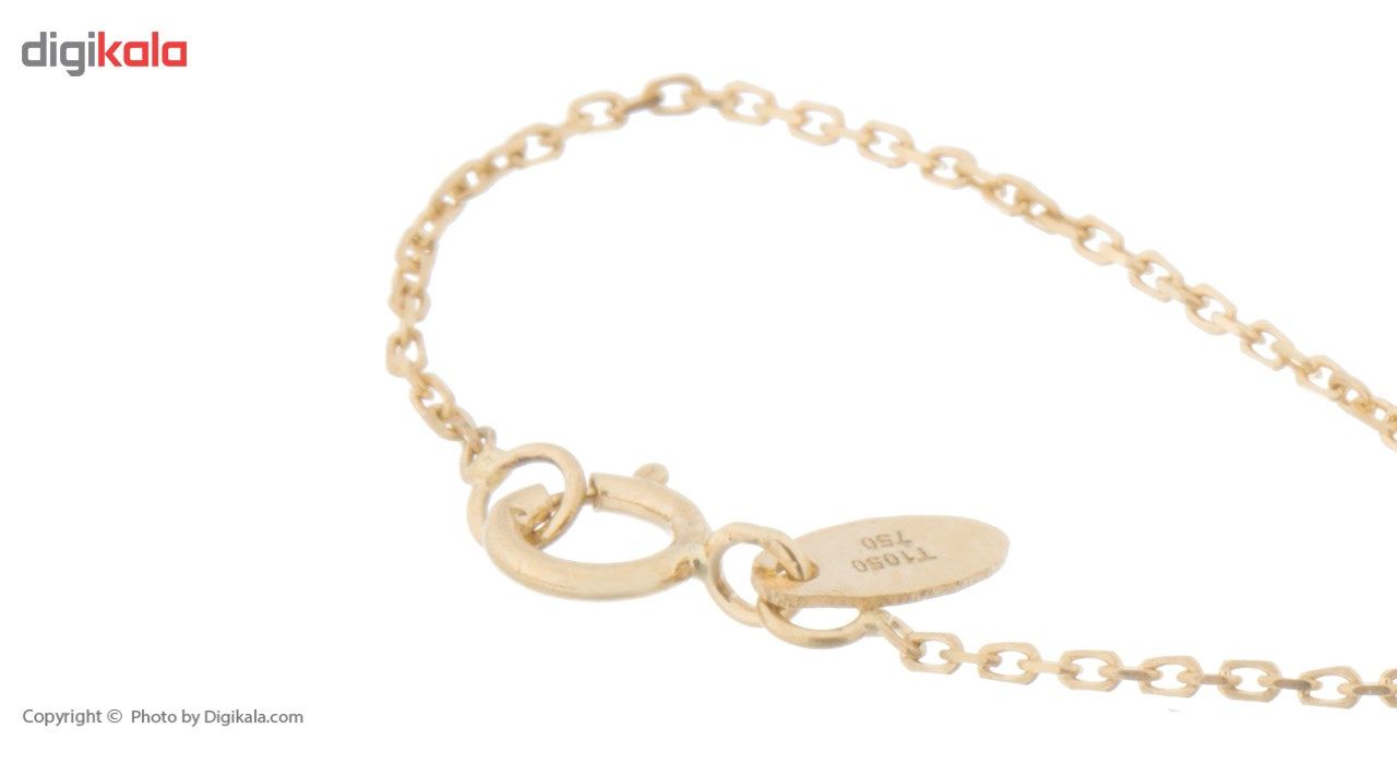 آویز ساعت طلای 18 عیار زنانه ماهک مدل MW0182 -  - 3
