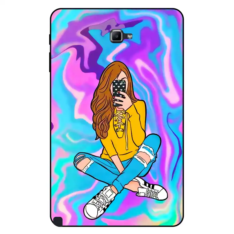 کاور مگافون کد 7592 مناسب برای تبلت سامسونگ Galaxy Tab A10.1 2016 With s pen / P580 / P585