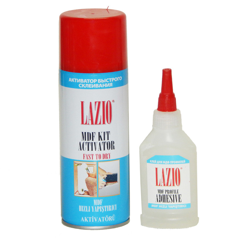 چسب 123 لازیو مدل MDFKIT حجم 400 میلی لیتر