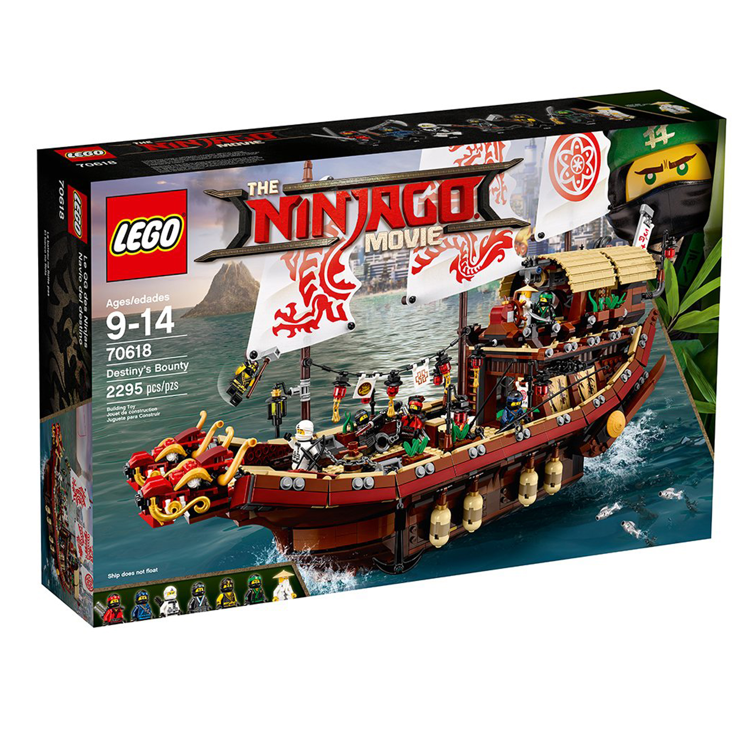 لگو سری Ninjago Movie مدل Destiny's Bounty 70618