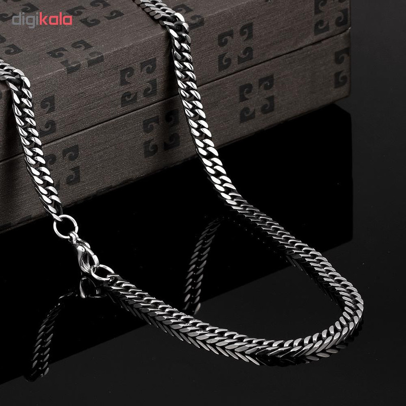 گردنبند مردانه کد N056 تک سایز گردنبند مردانه کد N056 تک سایز