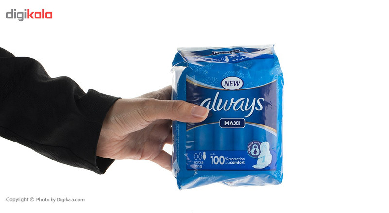 نوار بهداشتی الویز سری Maxi مدل Extra Long بسته 7 عددی نوار بهداشتی الویز سری Maxi مدل Extra Long بسته 7 عددی