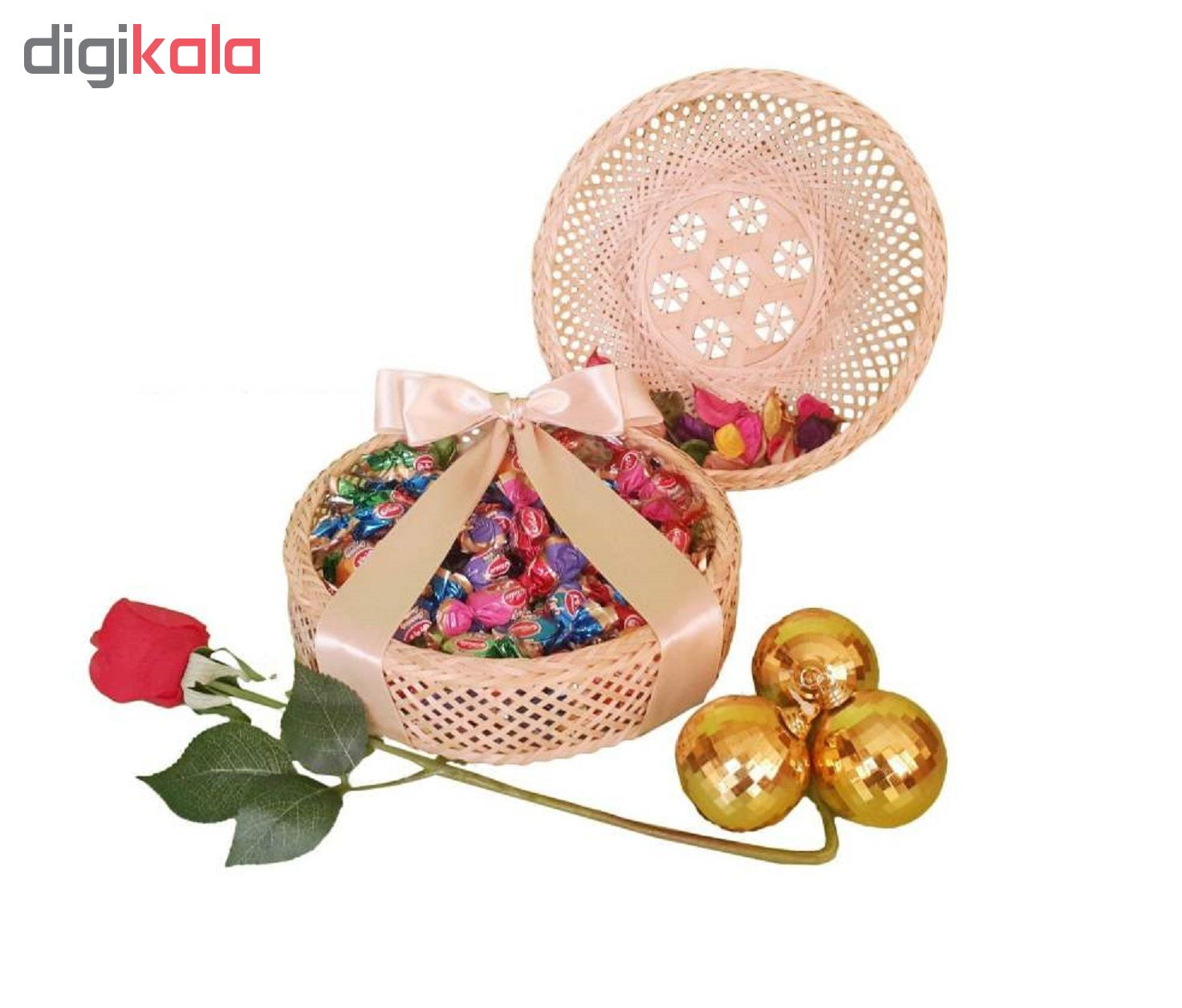 سبد نان و سبزی بامبو آرونی مدل SLOKA