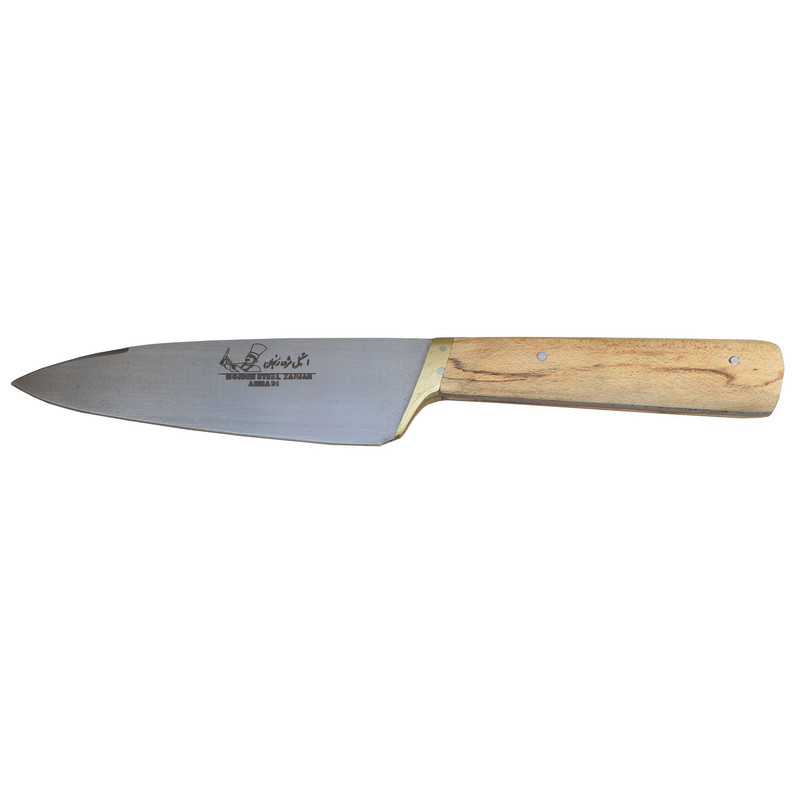 چاقوی آشپزخانه استیل مژده زنجان مدل AK03